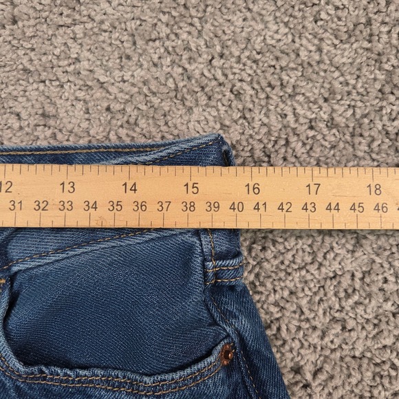 Old Navy Wide Leg Jeans Womens 10 Extra High Rise Baggy Y2K Skater 90s‎ Style - Picture 10 of 14